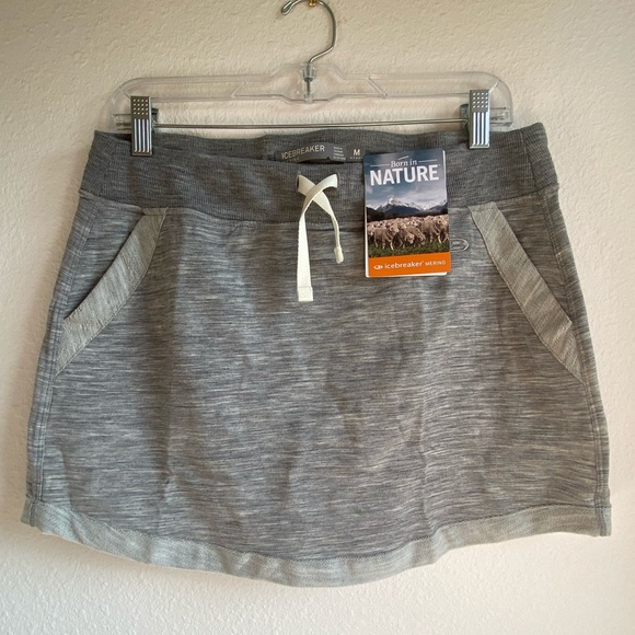 Icebreaker Dresses & Skirts - BOGO! NWT Icebreaker Zoya skirt - light grey